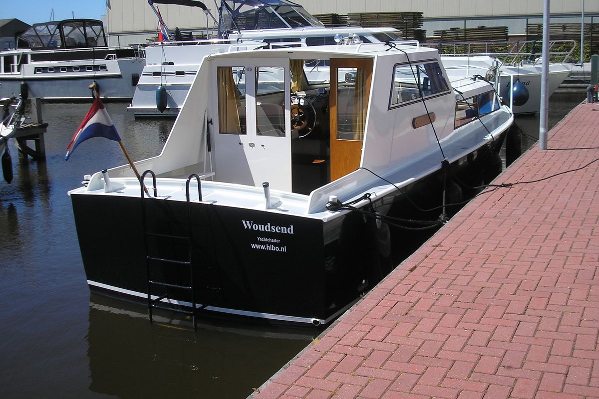 Exterior view of Inyol, a Gulet Excellent 900 motorboat at Woudsend, Netherlands