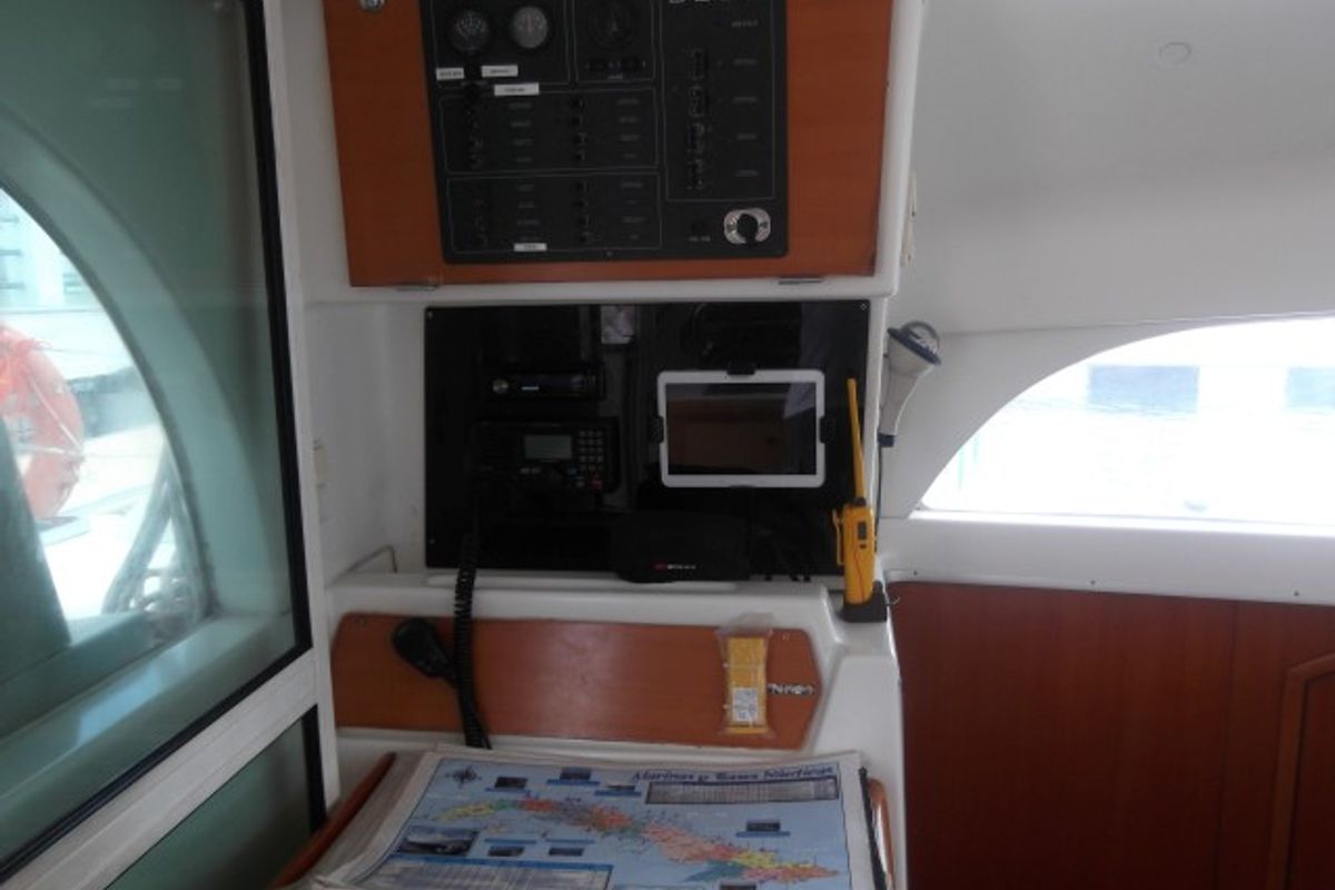 Magnifique, a Lagoon 380 catamaran at Cienfuegos, Cuba