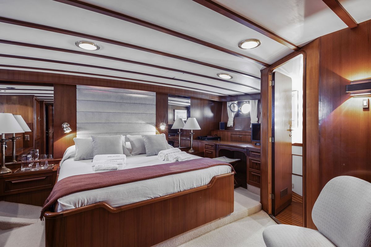 Cabin on Five Angels - Motor yacht, a Gulet Motoryacht yacht at Castellammare di Stabia, Italy