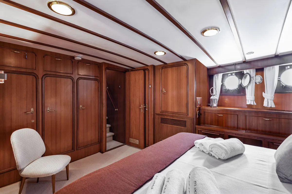 Cabin on Five Angels - Motor yacht, a Gulet Motoryacht yacht at Castellammare di Stabia, Italy