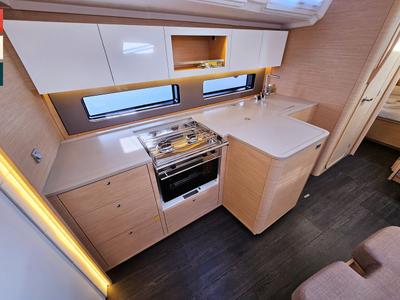 Galley of Ella, a Dufour 41 sailboat at Općina Rogoznica, Croatia
