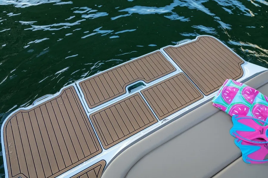 Deck of Happy Hours, a Sea Ray Boats Sea Ray SDX 270 motorboat at Tribunj, Croatia