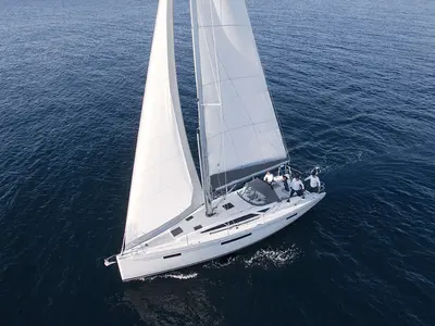 One More Time, a sailboat at Grad Biograd na Moru, Croatia