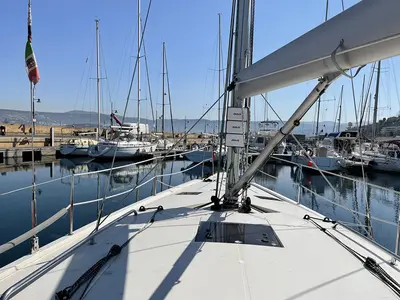 One More Time, a sailboat at Grad Biograd na Moru, Croatia