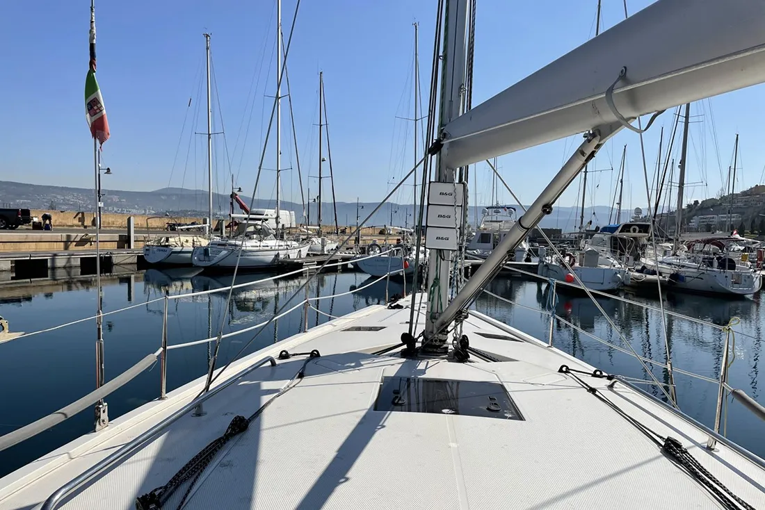 One More Time, a sailboat at Grad Biograd na Moru, Croatia