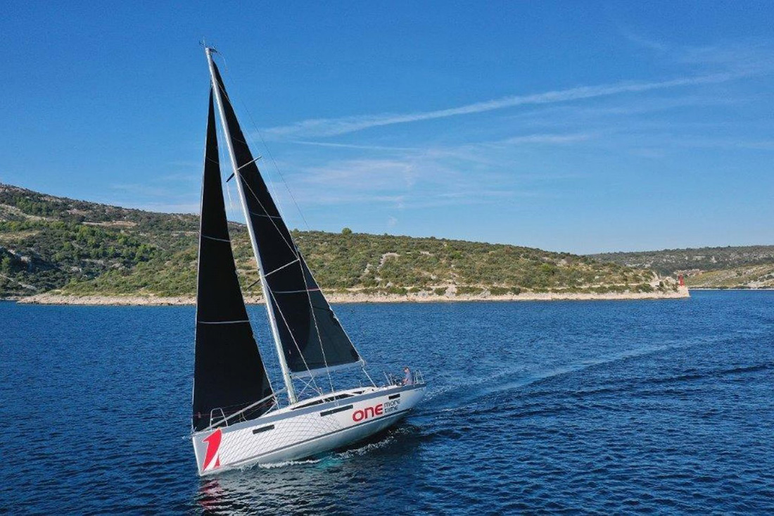 One More Time, a sailboat at Grad Biograd na Moru, Croatia