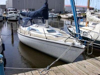 Galley of B&B, a Dehler 34 sailboat at Grad Biograd na Moru, Croatia