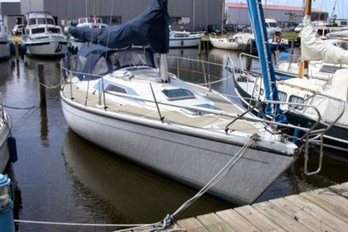Galley of B&B, a Dehler 34 sailboat at Grad Biograd na Moru, Croatia