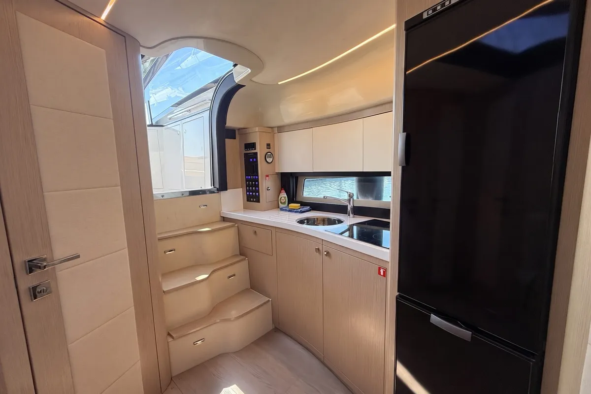 Pinoy, a Focus Motor Yachts Focus Power 44 motorboat at Grad Pula, Croatia