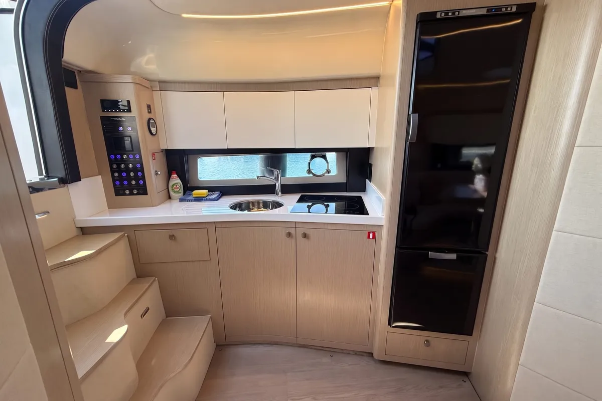 Pinoy, a Focus Motor Yachts Focus Power 44 motorboat at Grad Pula, Croatia