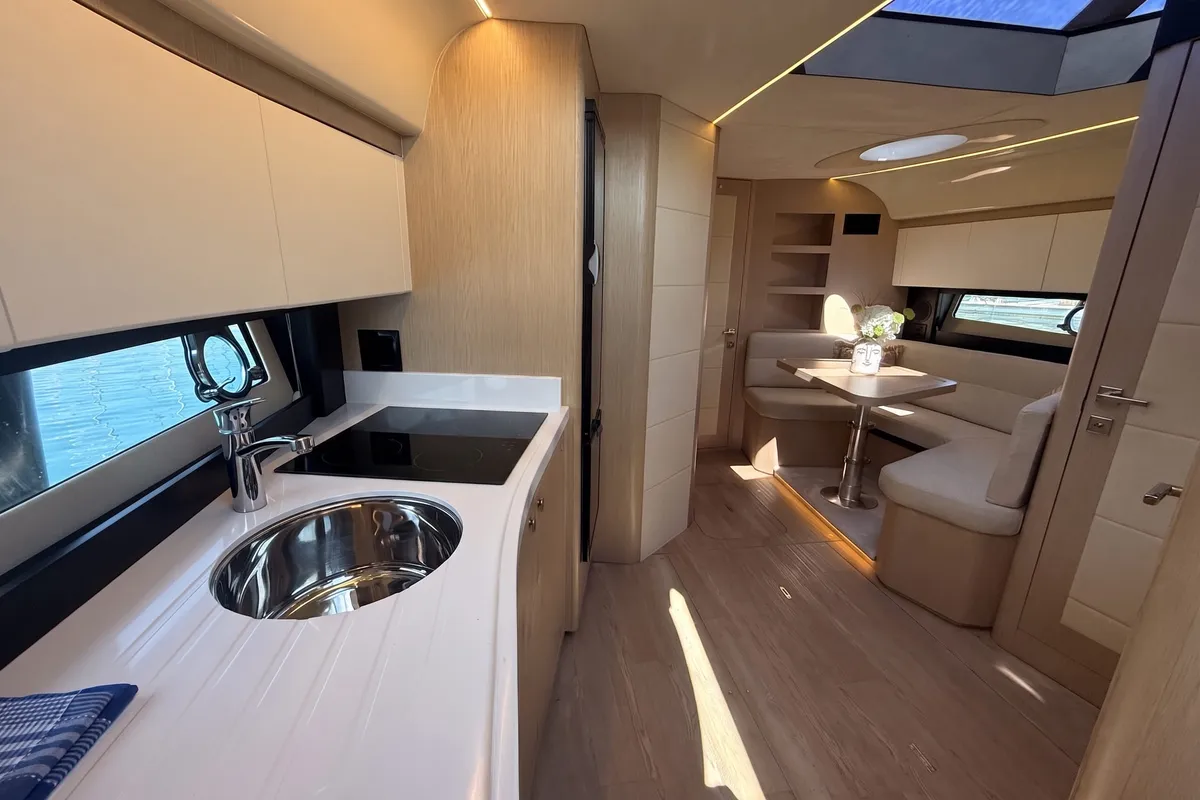 Pinoy, a Focus Motor Yachts Focus Power 44 motorboat at Grad Pula, Croatia