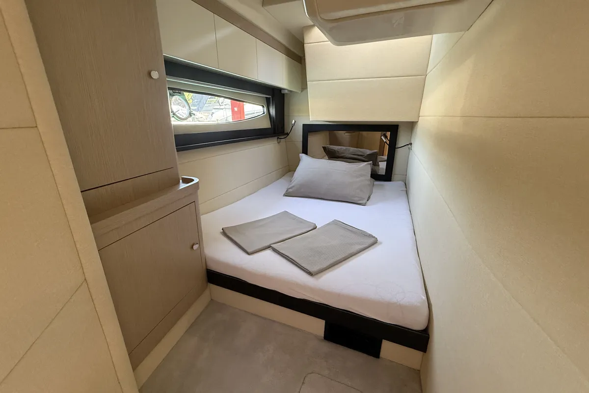Pinoy, a Focus Motor Yachts Focus Power 44 motorboat at Grad Pula, Croatia