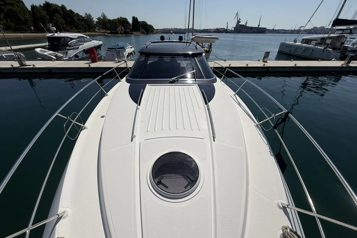 Pinoy, a Focus Motor Yachts Focus Power 44 motorboat at Grad Pula, Croatia