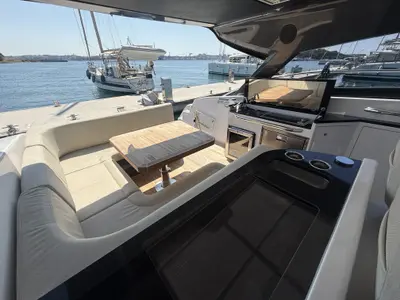 Pinoy, a Focus Motor Yachts Focus Power 44 motorboat at Grad Pula, Croatia
