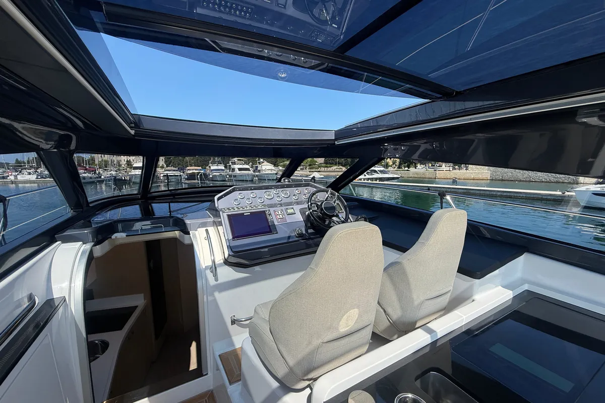 Pinoy, a Focus Motor Yachts Focus Power 44 motorboat at Grad Pula, Croatia