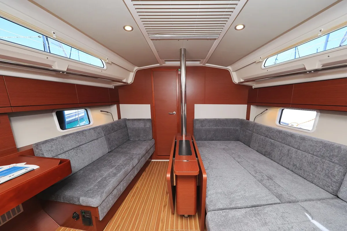 Jolana, a Hanse Yachts Hanse 388 sailboat at Dubrovnik, Croatia