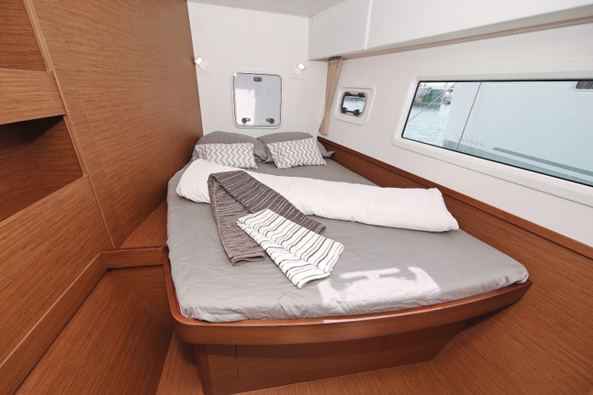 Cabin on MASTERPIECE, a Lagoon 42 catamaran at Općina Sukošan, Croatia