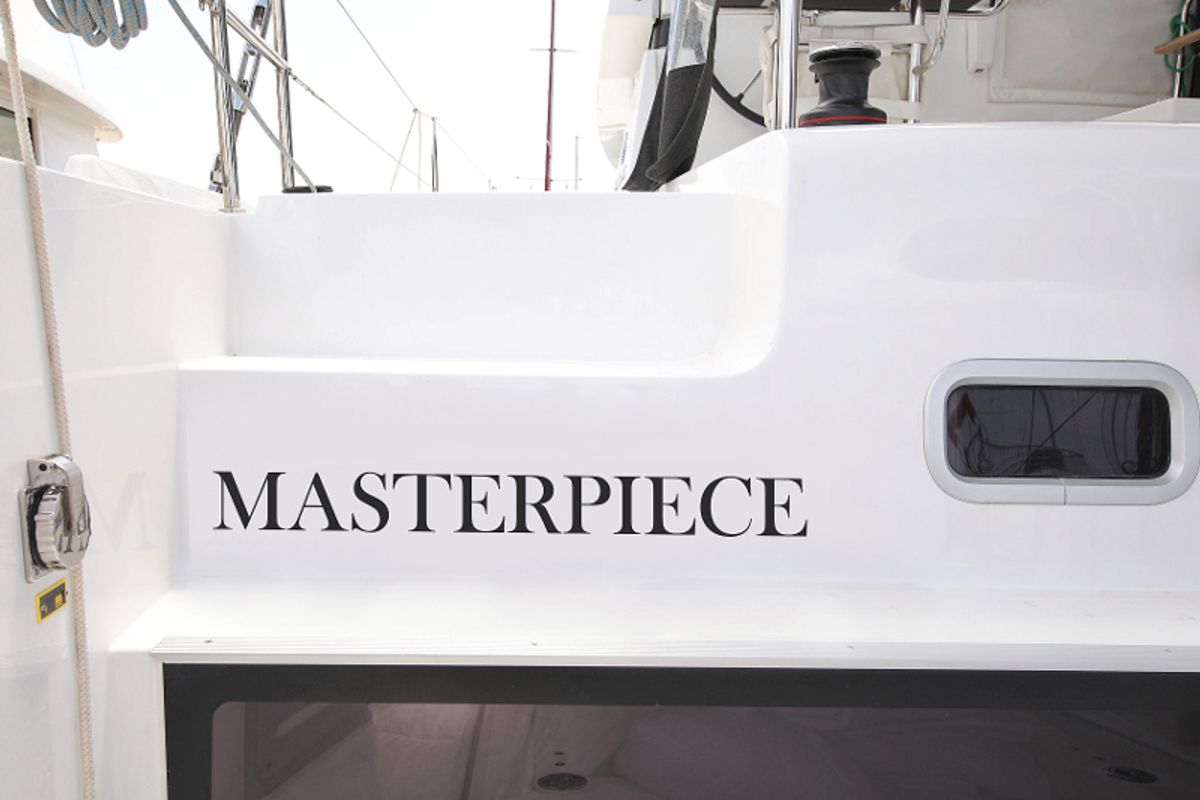 MASTERPIECE, a Lagoon 42 catamaran at Općina Sukošan, Croatia