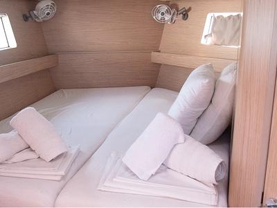 Cabin on Aginor, a Beneteau Oceanis 41.1 sailboat at Municipal Unit of Nea Peramos, Greece