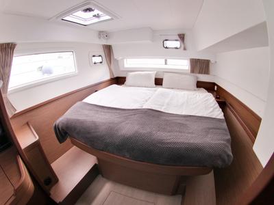 Cabin on Titus, a Lagoon 42 OW catamaran at Općina Rogoznica, Croatia