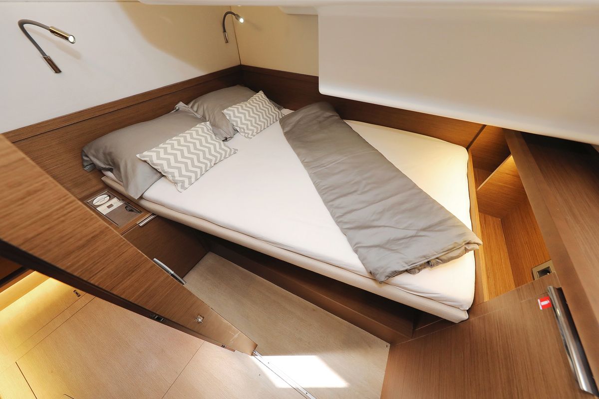 Cabin on UGLY DUCK, a Lagoon 50 catamaran at Općina Sukošan, Croatia