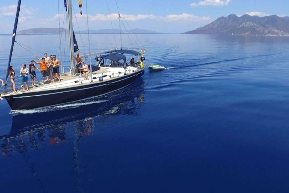 Katerina, a Ocean Star 58.4 sailboat at Athens, Greece
