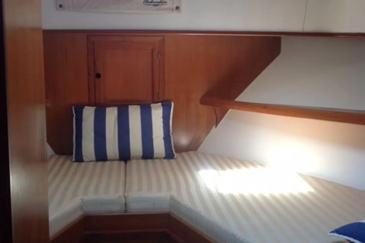 Cabin on Sea Lion, a Custom Made Trawler HAMPTON 42 yacht at Zadar, Croatia