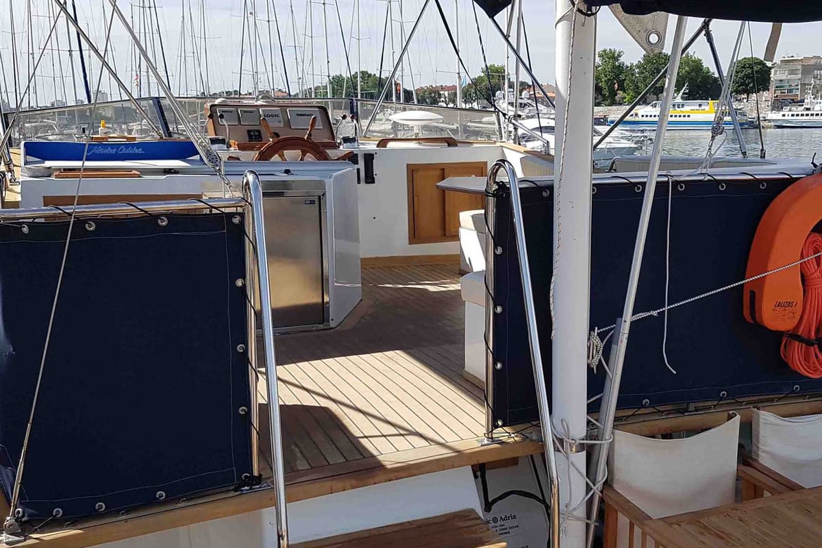 Sea Lion, a Custom Made Trawler HAMPTON 42 yacht at Zadar, Croatia