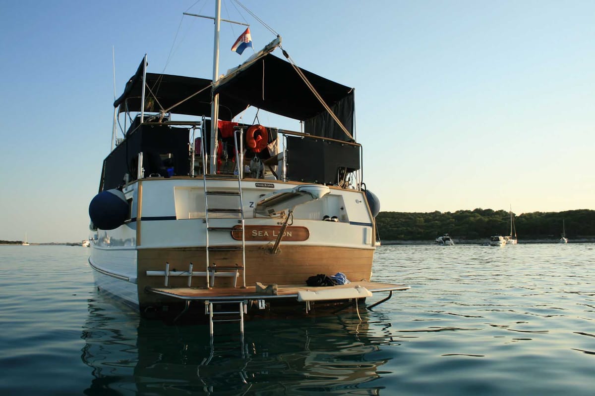 Sea Lion, a Custom Made Trawler HAMPTON 42 yacht at Zadar, Croatia
