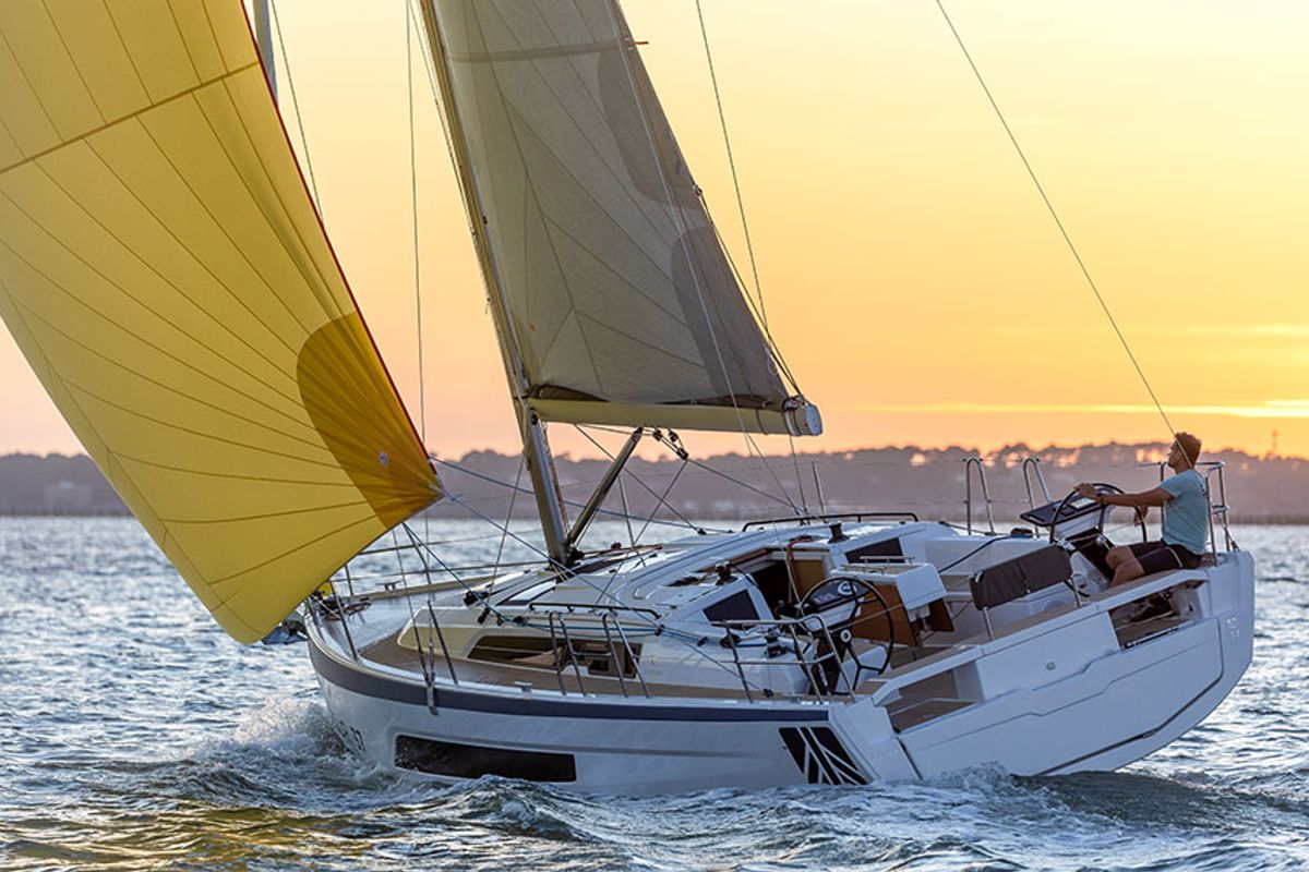 Myriad’ V, a Dufour 37 sailboat at Marseille, France