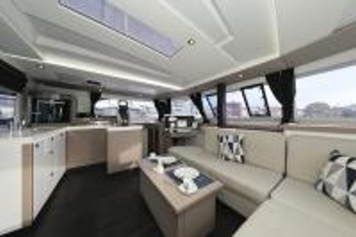 Galley of Discordia, a Fountaine Pajot Astrea 42 catamaran at Općina Sukošan, Croatia
