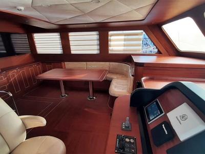 Cockpit of CARPEDIEM CORAL, a Gulet Custom built 183 yacht at Bodrum, Turkey