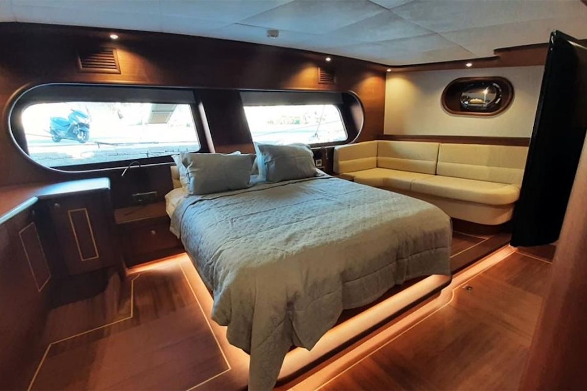 Cabin on CARPEDIEM CORAL, a Gulet Custom built 183 yacht at Bodrum, Turkey