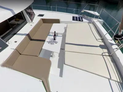 Sigà Sigà, a Bali Bali 4.1 catamaran at Agropoli, Italy