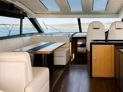 Solorada, a Princess Yachts Princess 52 Fly yacht at Castellammare di Stabia, Italy