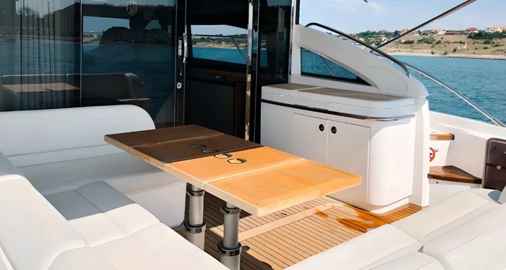 Solorada, a Princess Yachts Princess 52 Fly yacht at Castellammare di Stabia, Italy