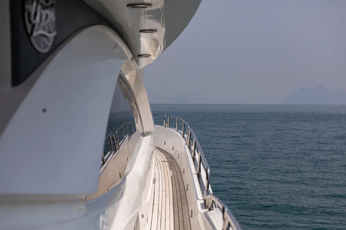 Major Affair, a Sunseeker Sunseeker 90 yacht at Pa Khlok, Thailand