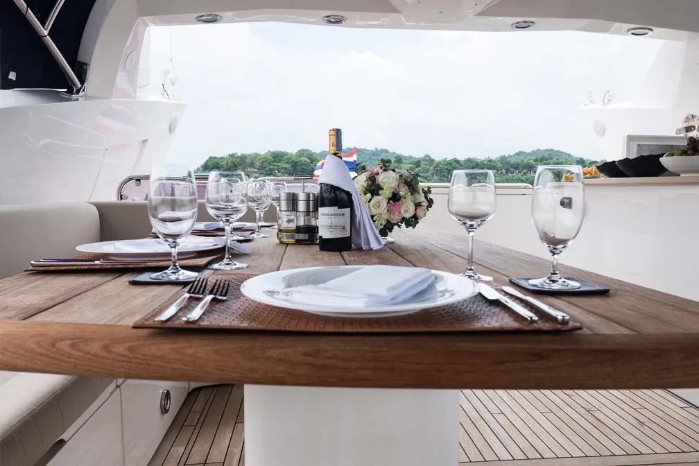 Major Affair, a Sunseeker Sunseeker 90 yacht at Pa Khlok, Thailand