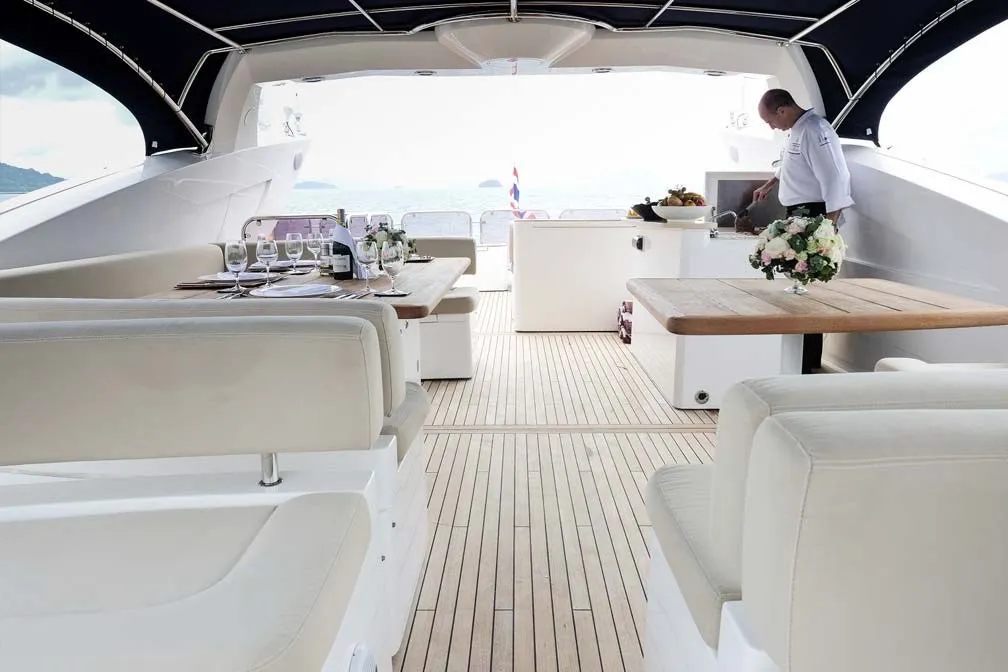 Major Affair, a Sunseeker Sunseeker 90 yacht at Pa Khlok, Thailand