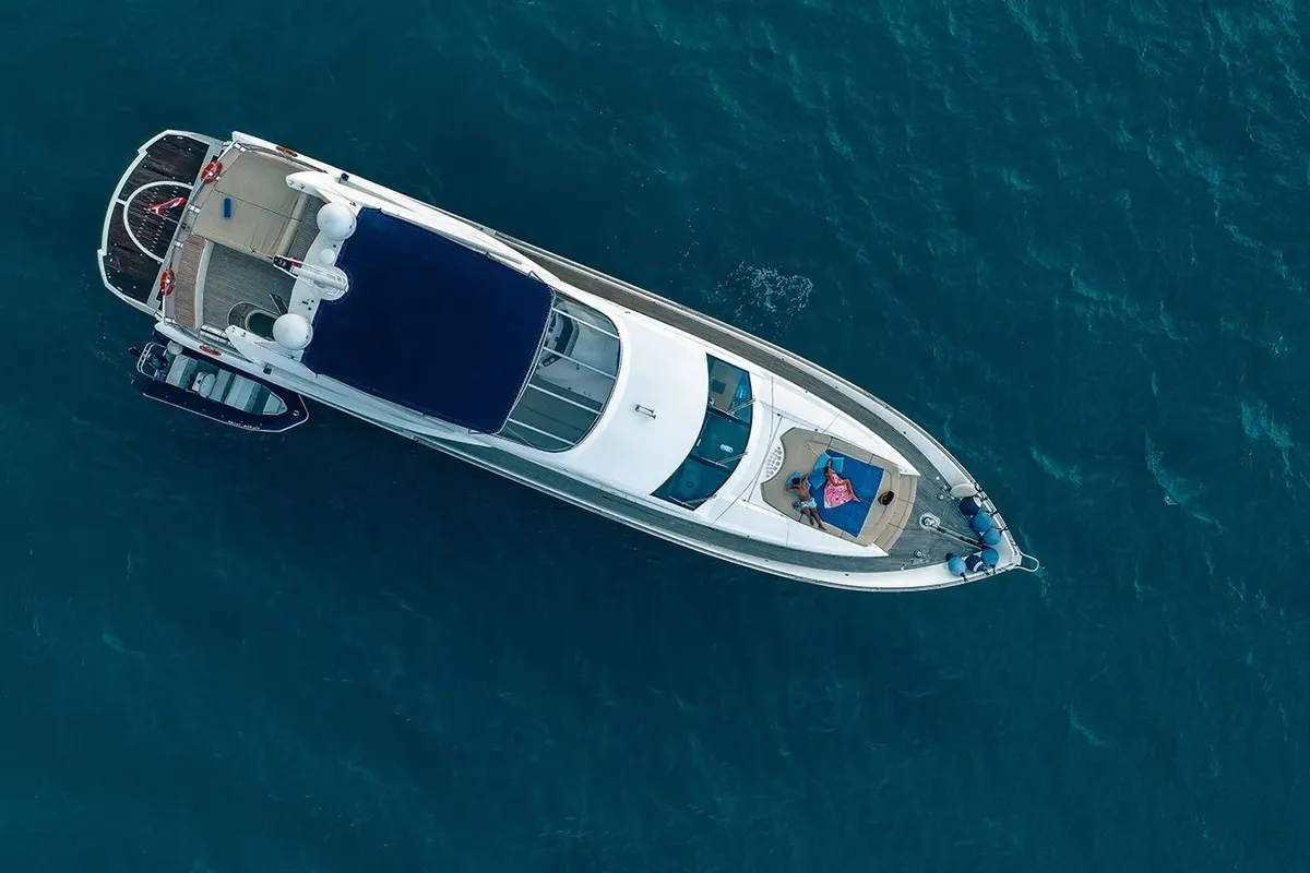 Major Affair, a Sunseeker Sunseeker 90 yacht at Pa Khlok, Thailand