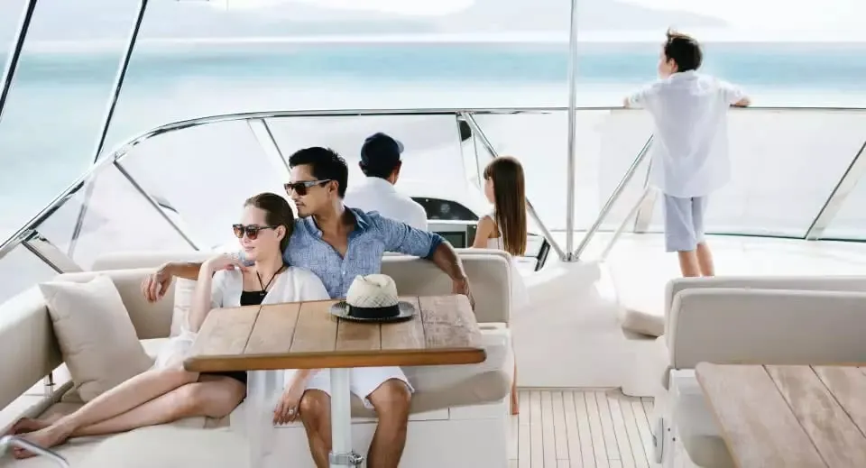 Major Affair, a Sunseeker Sunseeker 90 yacht at Pa Khlok, Thailand