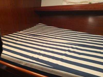 Cabin on Andromeda, a Beneteau Oceanis 393 sailboat at Municipal Unit of Lefkada, Greece