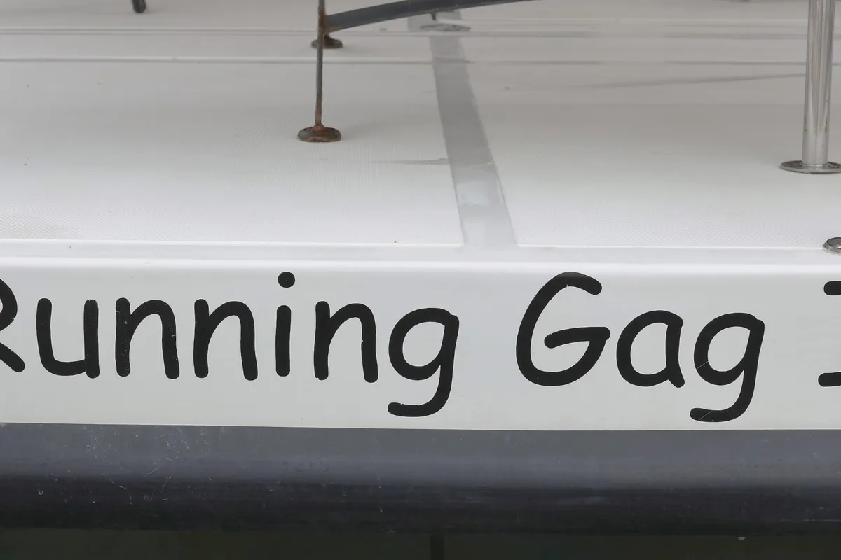 Running Gag I, a Cobra Yachts Futura 40 Grand Horizon yacht at Grad Biograd na Moru, Croatia