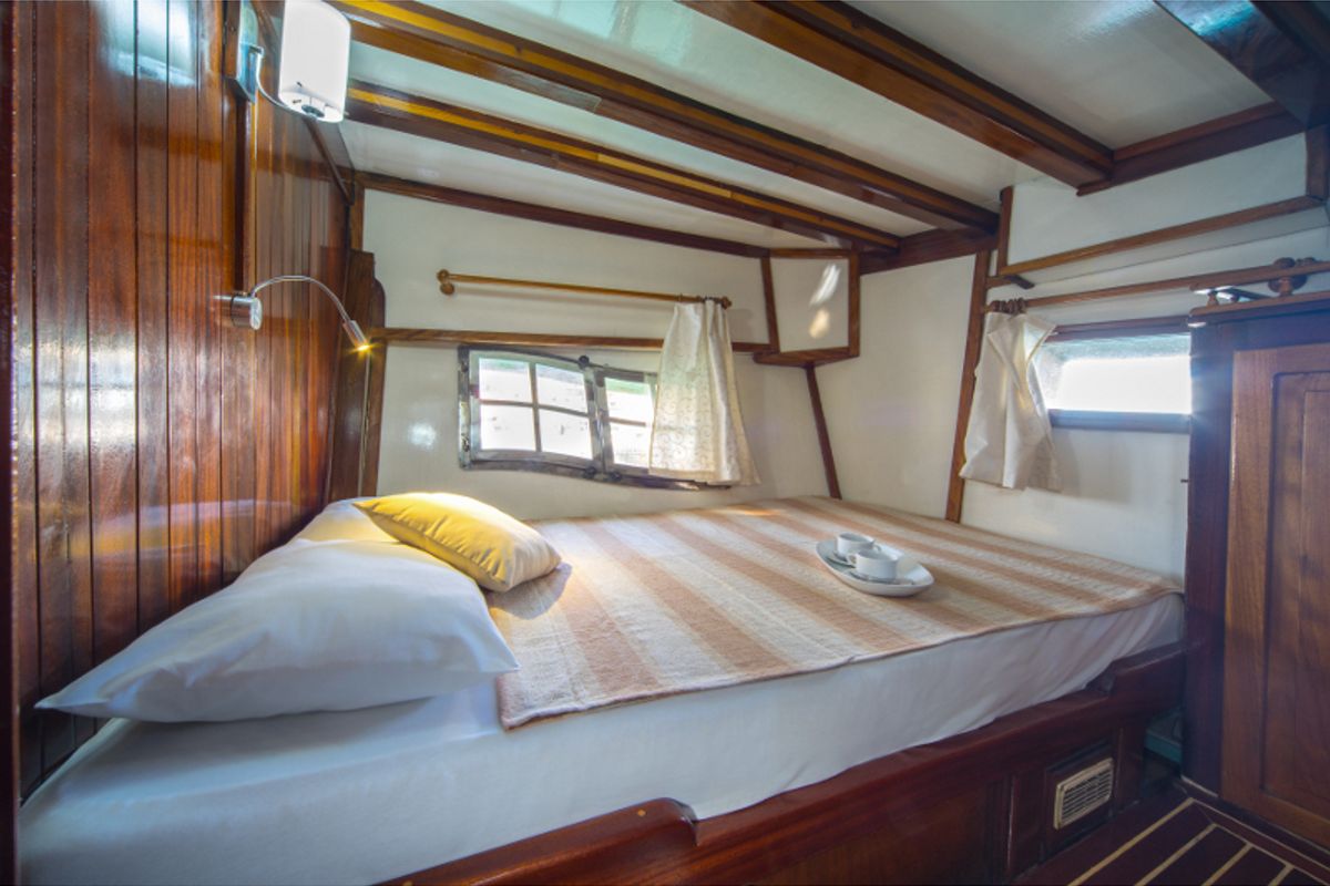 Cabin on Atalanta, a Gulet Gulet gulet at Stobreč, Croatia