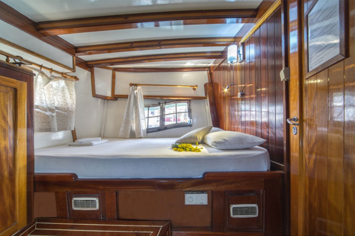 Cabin on Atalanta, a Gulet Gulet gulet at Stobreč, Croatia