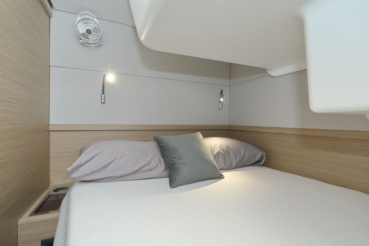 Cabin on SERENDIPITY, a Lagoon 51 catamaran at Općina Sukošan, Croatia