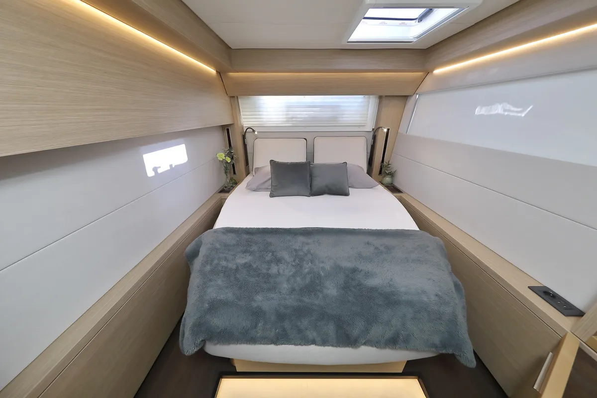 Cabin on SERENDIPITY, a Lagoon 51 catamaran at Općina Sukošan, Croatia