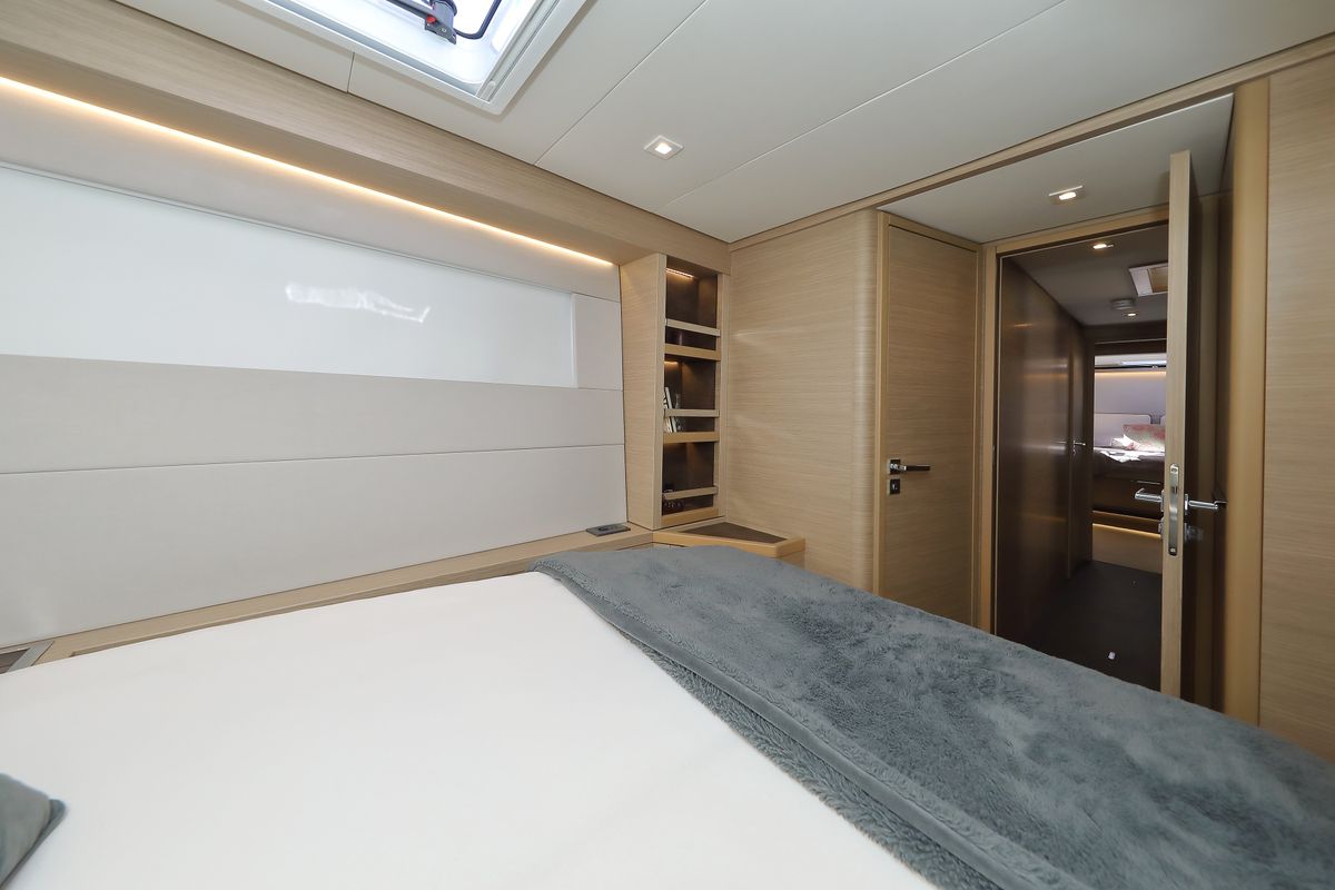 Cabin on SERENDIPITY, a Lagoon 51 catamaran at Općina Sukošan, Croatia