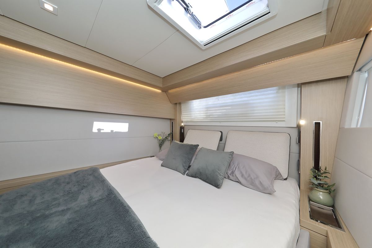 Cabin on SERENDIPITY, a Lagoon 51 catamaran at Općina Sukošan, Croatia
