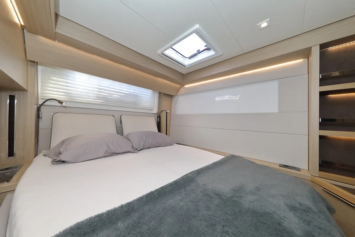 Cabin on SERENDIPITY, a Lagoon 51 catamaran at Općina Sukošan, Croatia